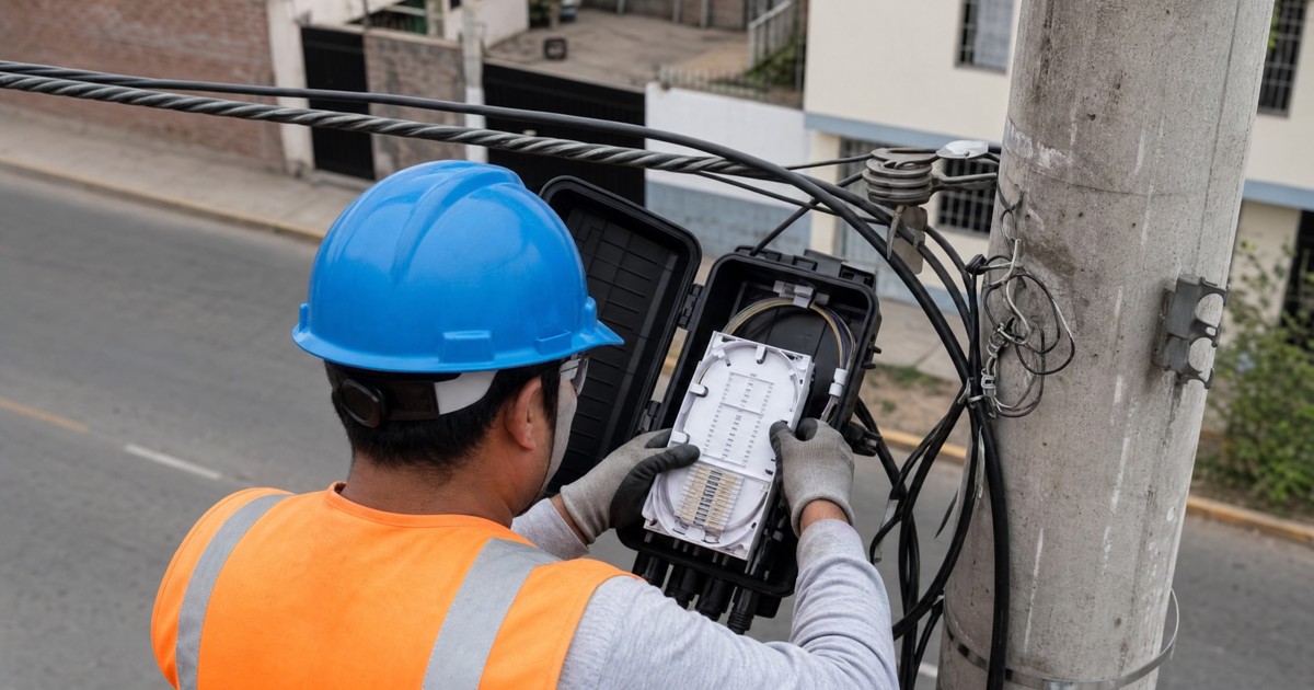 Checklist de instalación de planta externa FTTH aérea