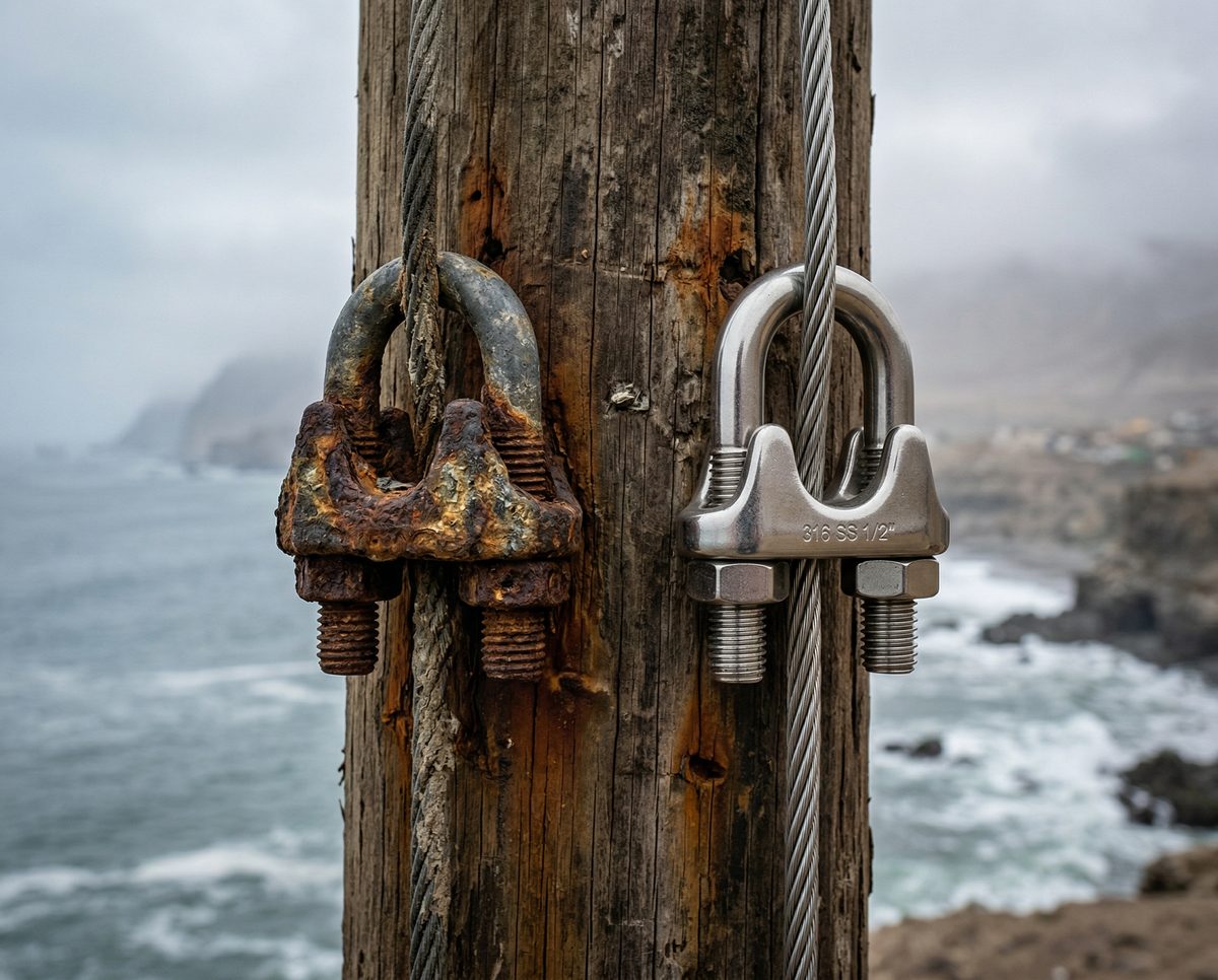 Corrosion herrajes FTTH